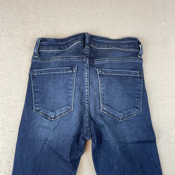 Flying Monkey Womens Sz 25 Skinny Stretch Jeans Dark Denim Style #Y1052MR - Picture 9 of 12